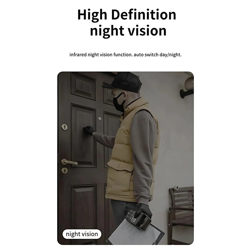 Smart Doorbell with HD Camera and Motion Detection