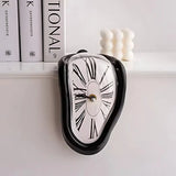 Surreal Melting Distorted Wall Clock