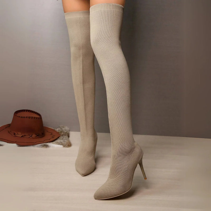 Women's Over-the-Knee Stiletto Boots