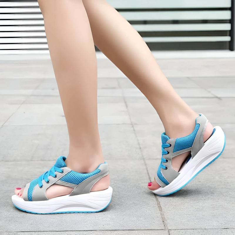 Casual Contrast Paneled Sneakers