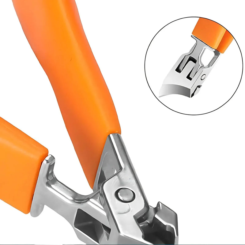 Wide Jaw Nail Clipper with Anti-Splash Design