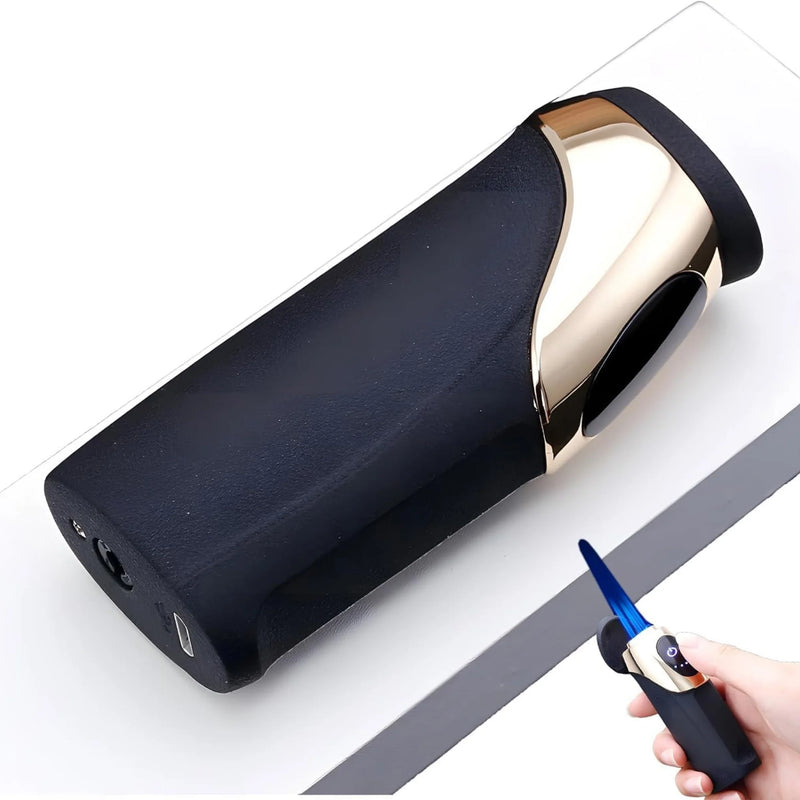 Triple Jet Torch Lighter with Touch Sensor