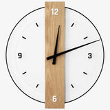 Silent Wooden Wall Clock