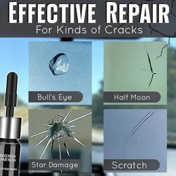 Car Glass Cracks Advance Repairing Kit