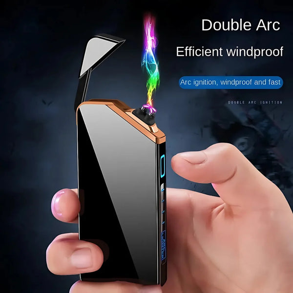 Rechargeable Electric Double-Arc Lighter