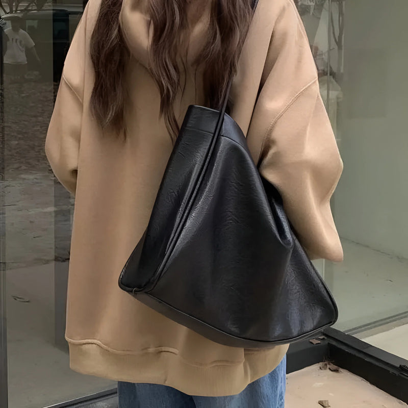 Women's Vintage Leather Shoulder Bag