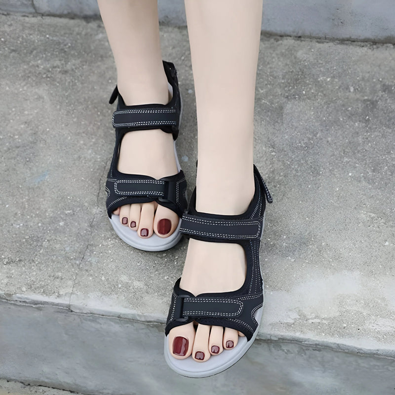 Adjustable Hook Loop Sandals