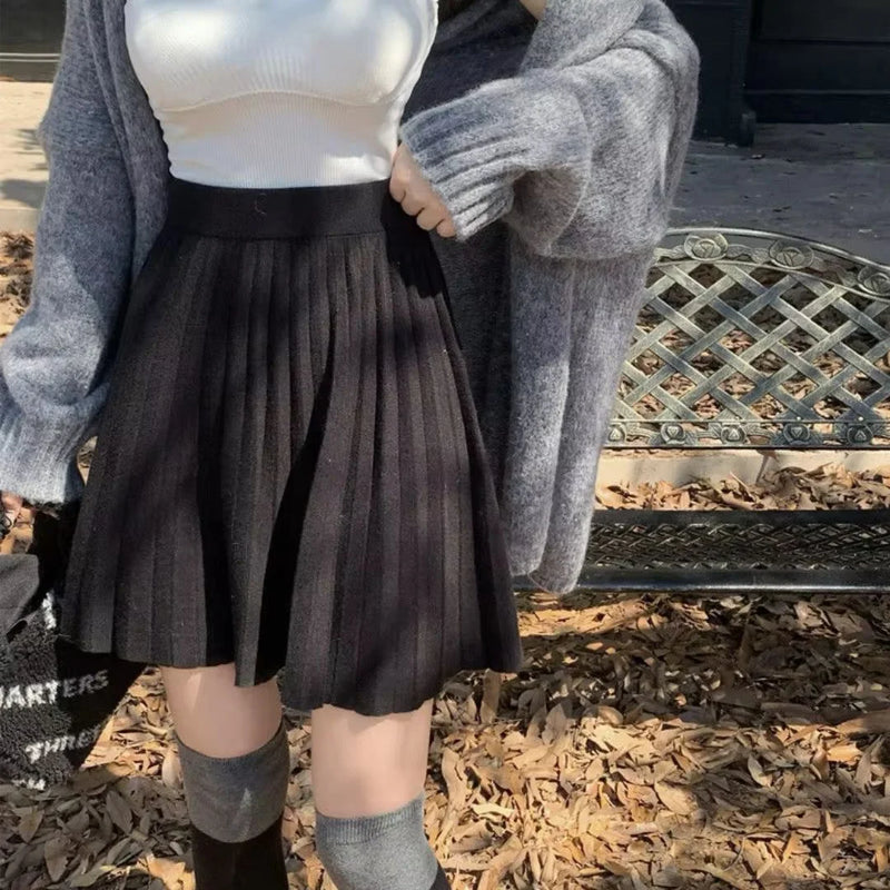 Cozy knit midi skirt – Soft, stylish & effortlessly chic