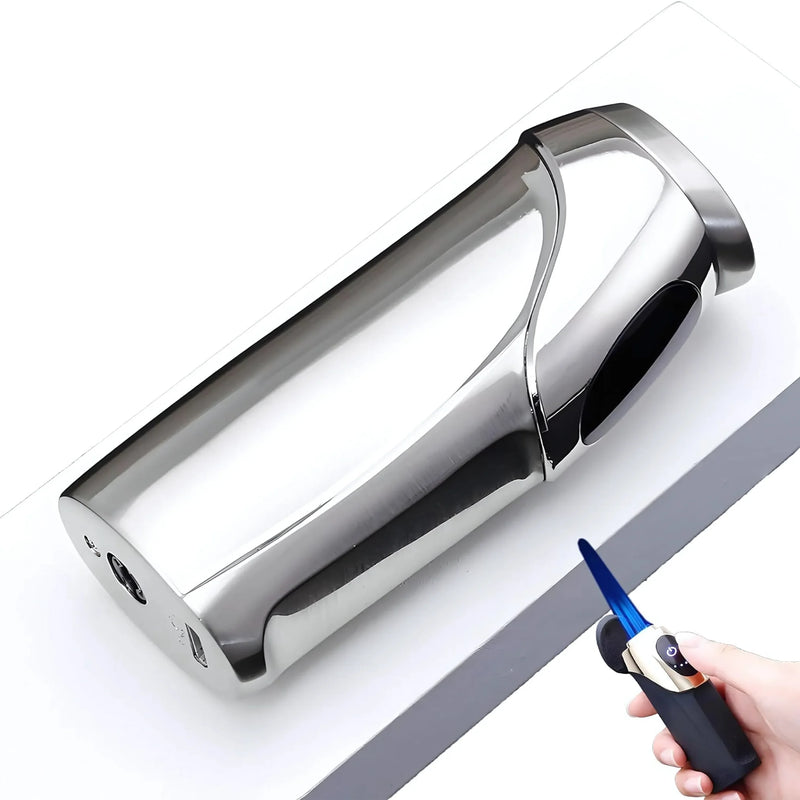 Triple Jet Torch Lighter with Touch Sensor