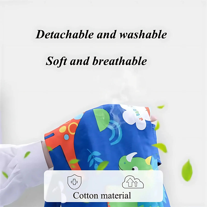 U-Shape Travel Pillow for Kids with Fun Patterns