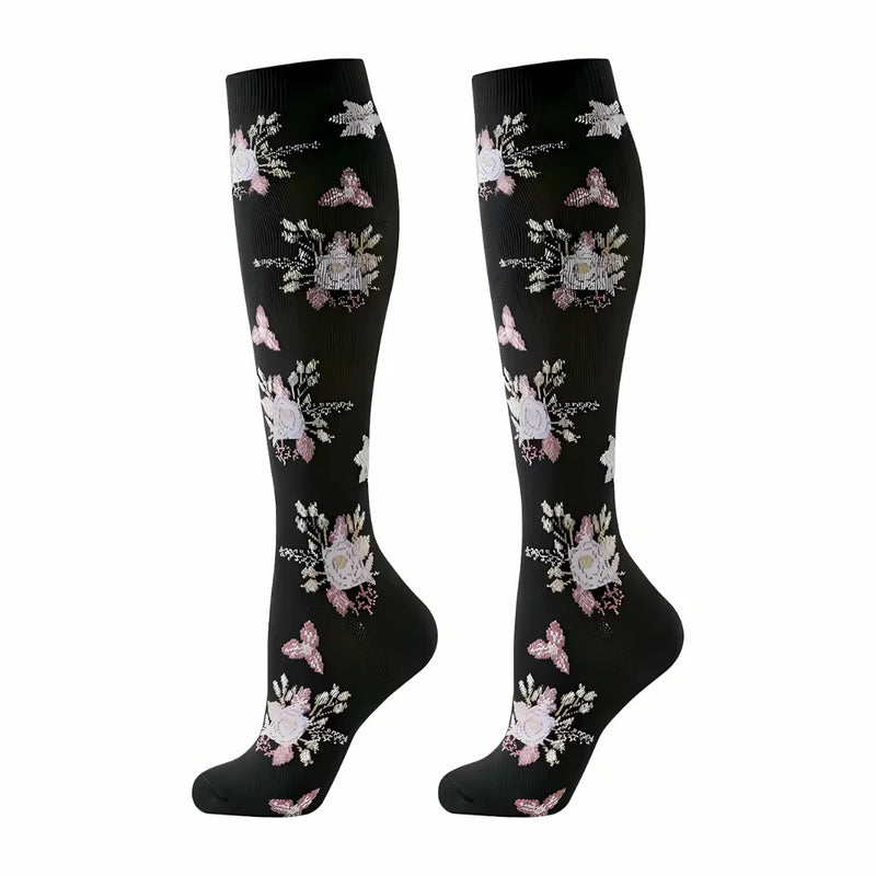 Compression Socks for Enhanced Circulation and Comfort (6 Pairs)