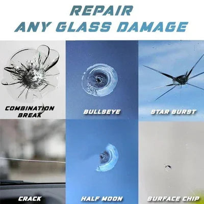 Car Glass Cracks Advance Repairing Kit