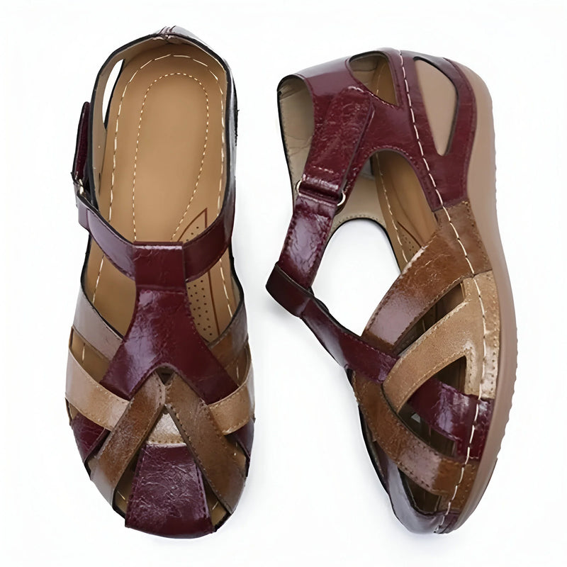 Women’s Closed Toe Wedge Sandals