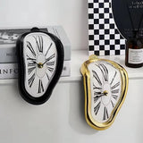 Surreal Melting Distorted Wall Clock