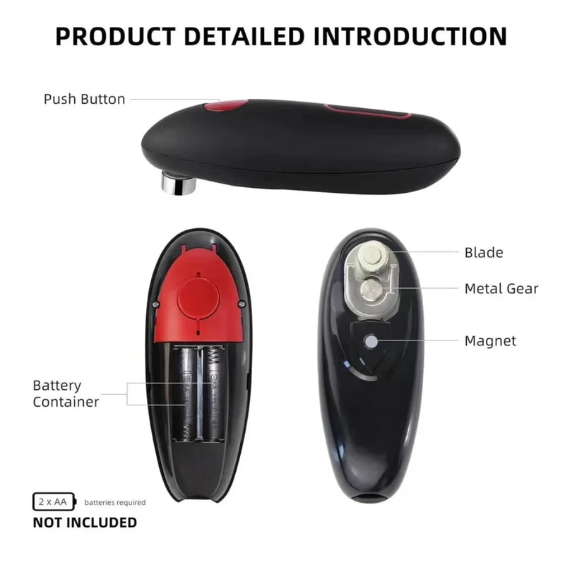 Smart Electric Jar & Can Opener