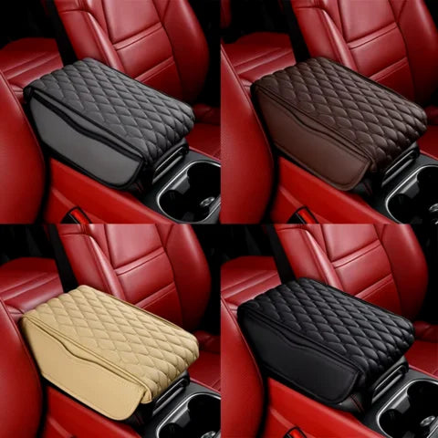 Car Armrest Cover with Storage Pocket