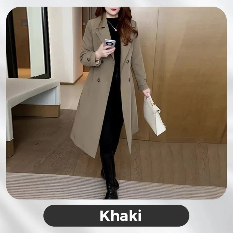 Warm & Stylish Woollen Trench Coat for Winter