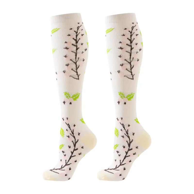 Compression Socks for Enhanced Circulation and Comfort (6 Pairs)