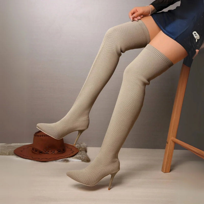 Women's Over-the-Knee Stiletto Boots
