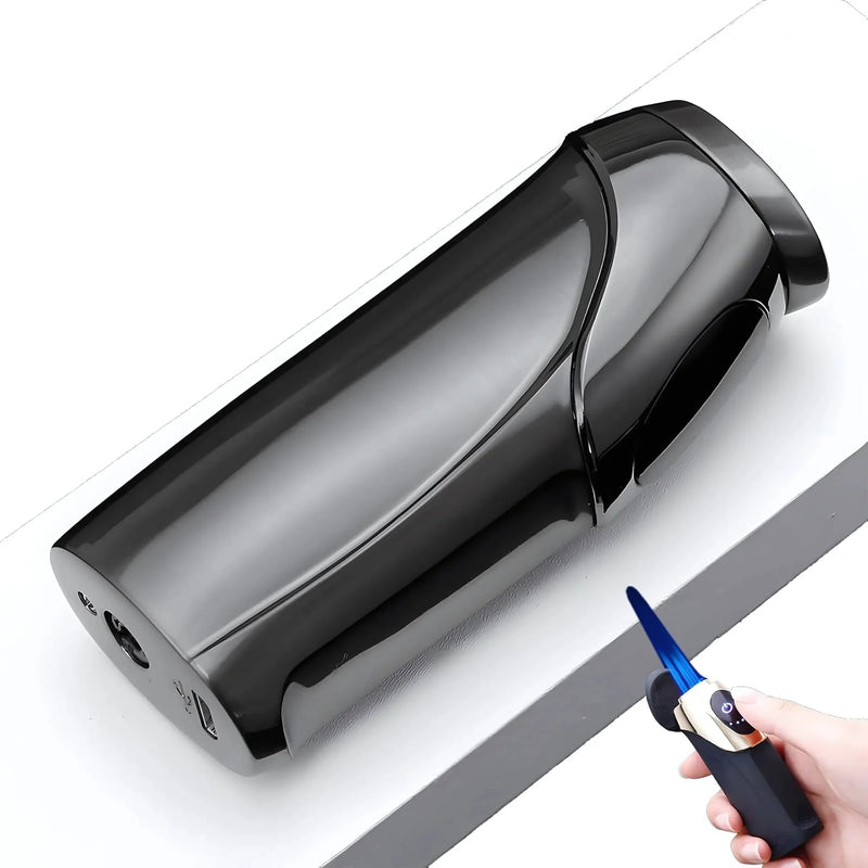 Triple Jet Torch Lighter with Touch Sensor