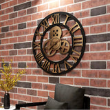 Silent Vintage Wall Clock