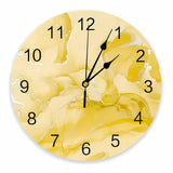 Silent Marble Gradient Color Wall Clock