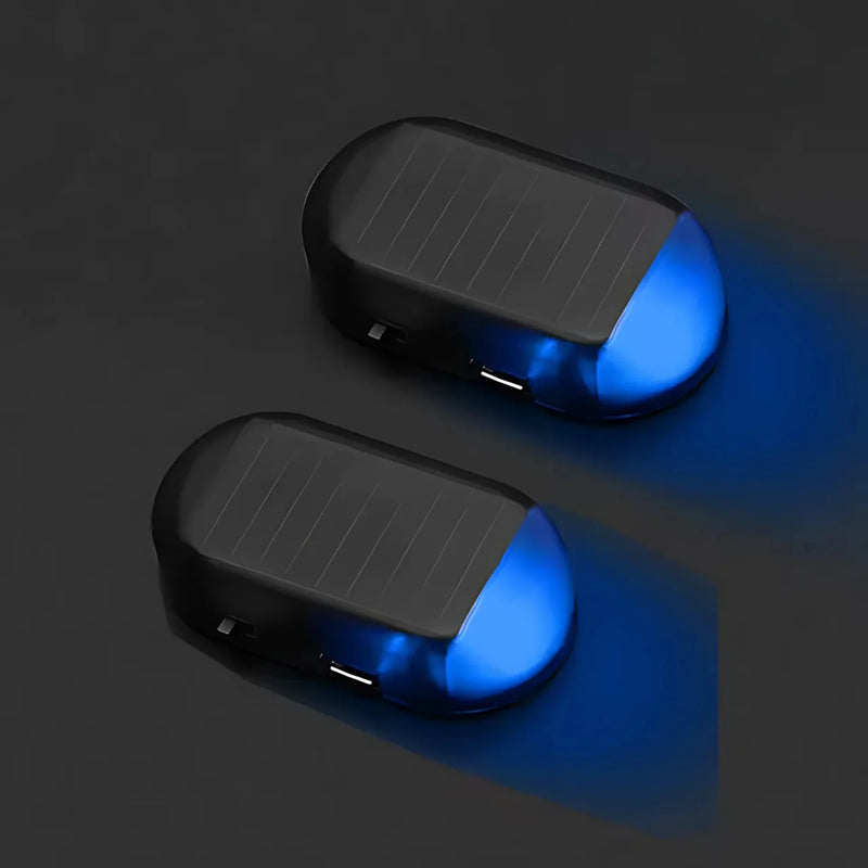 Solar-Powered Car Anti-Theft Light