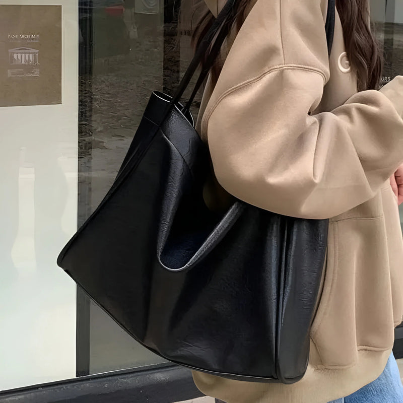 Women's Vintage Leather Shoulder Bag