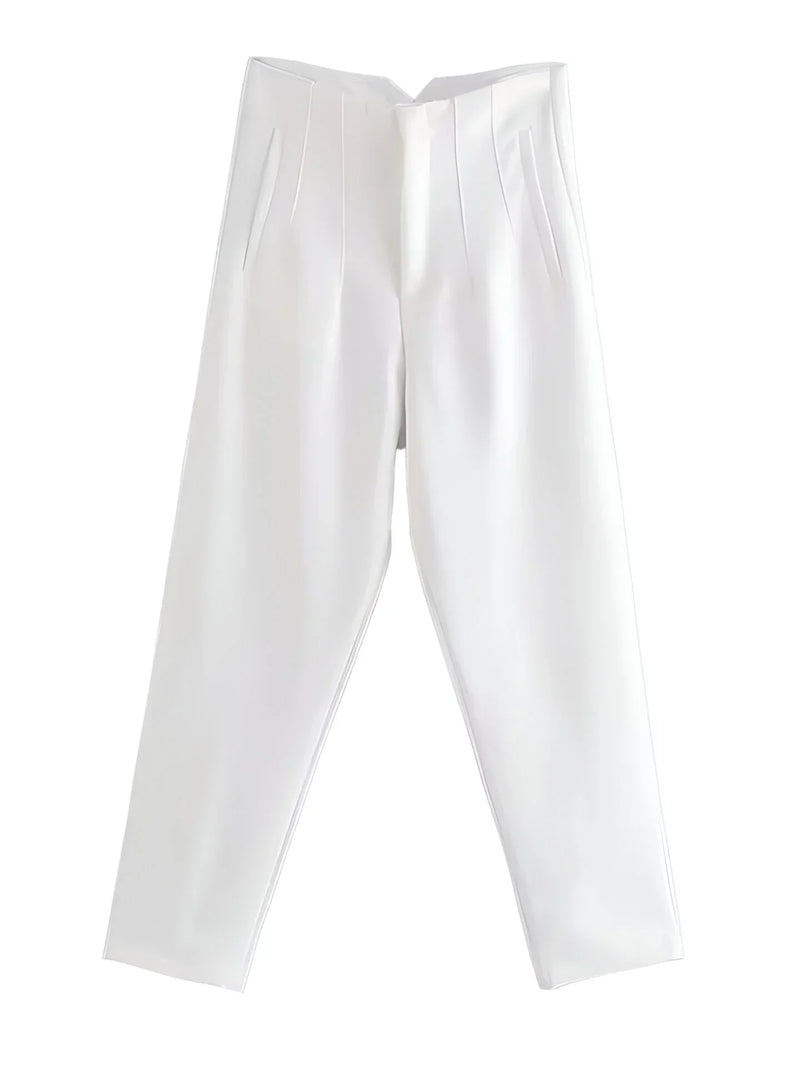 Versatile high-waisted vintage pants