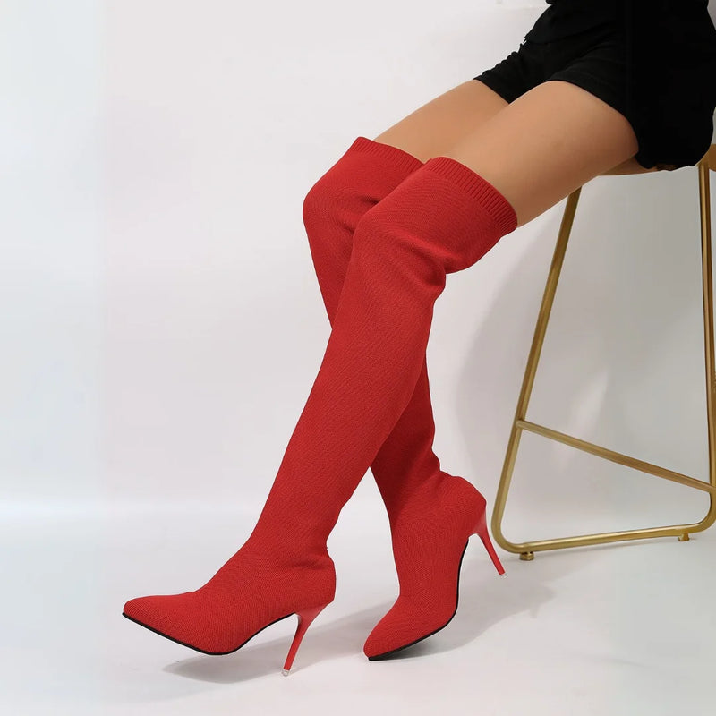 Women's Over-the-Knee Stiletto Boots