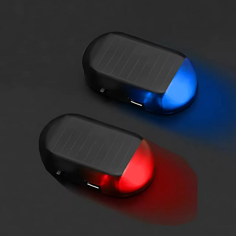 Solar-Powered Car Anti-Theft Light