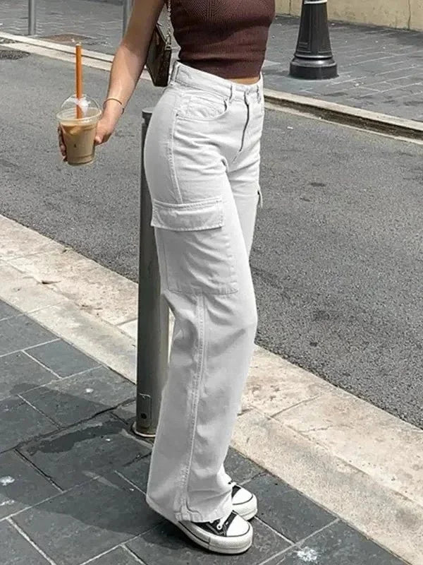 Women's Adjustable Streetwear-Style Cargo Pants
