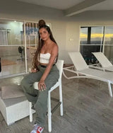 Women's Adjustable Streetwear-Style Cargo Pants