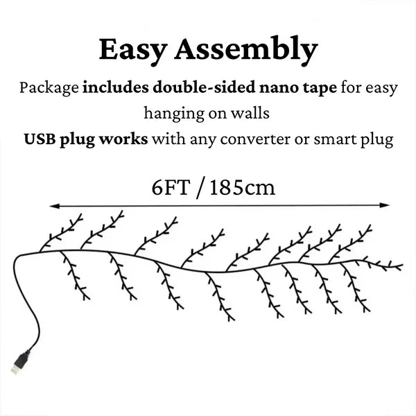 Cherry Blossom LED Lamp – Soft Glow & Customizable Decor