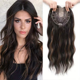 Natural Wavy Hair Topper | Seamless & Natural look