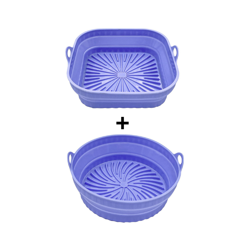 Foldable Air Fryer Silicone Grill Pan