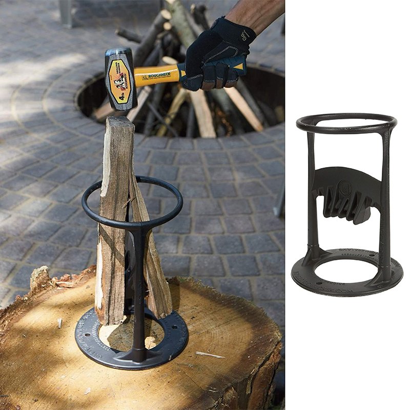 manual kindle quick log firewood splitter