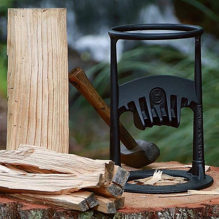 manual kindle quick log firewood splitter