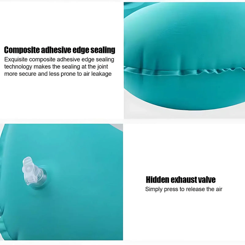 Inflatable Neck Travel Pillow