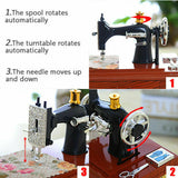 mini sewing machine music box