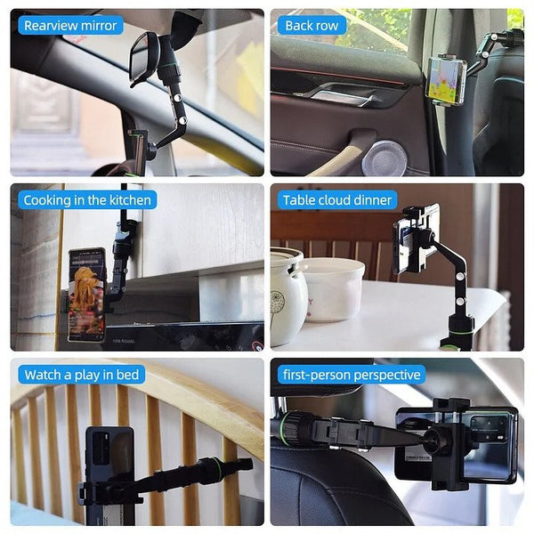 Multifunctional Mobile Phone Holder (360° Rotatable)