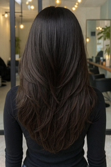 Silk-Top Human Hair Topper | Seamless Blend, Thin Hair Solution