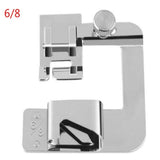 rolled hem presser foot set - 3 pcs