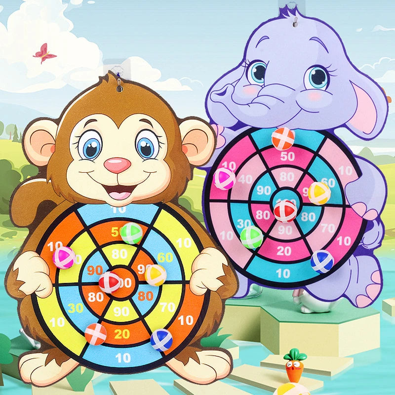 Stickey Ball Dart Game (Montessori Game)
