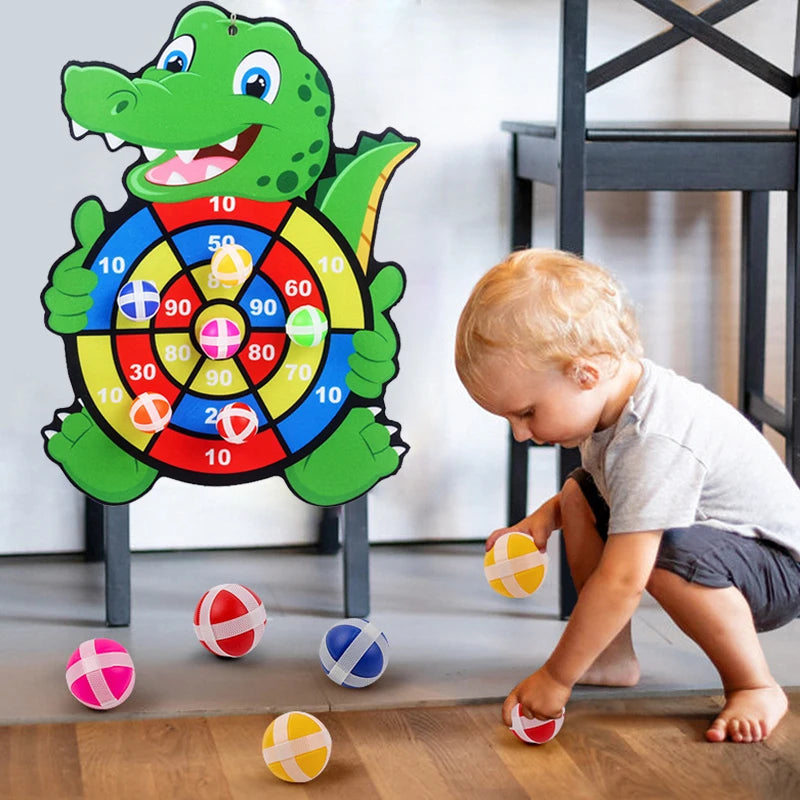 Stickey Ball Dart Game (Montessori Game)