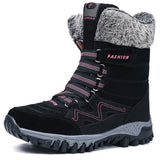 Women's Winter Thermal High Top Snow Boots (Anti-slip)