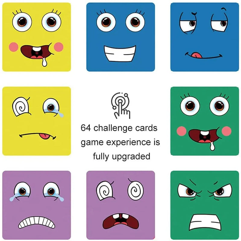 Face Change Rubik's Cube Board Game For Kids
