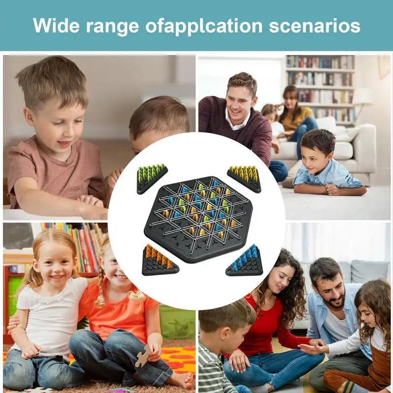 Chain Triangle Chess Game Puzzle