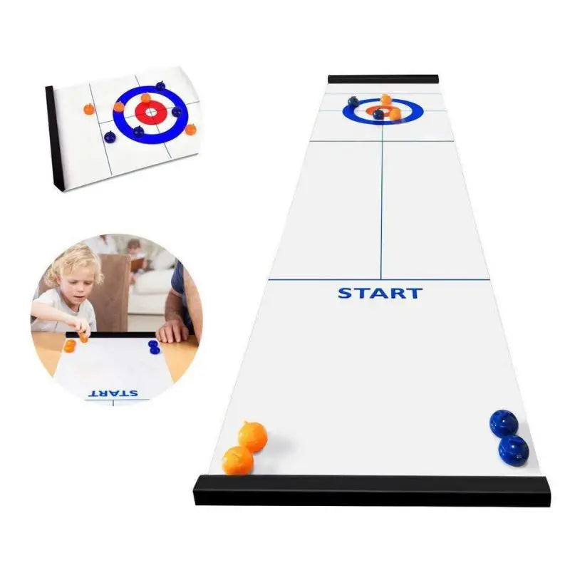 Table Top Curling Game (Family game)