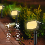 Eco Outdoor Solar LED Spotlights